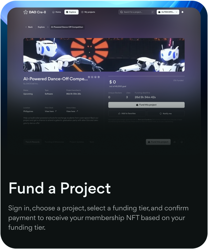 Fund a Project